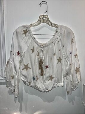 Surf Gypsy Beaded star top and shorts set